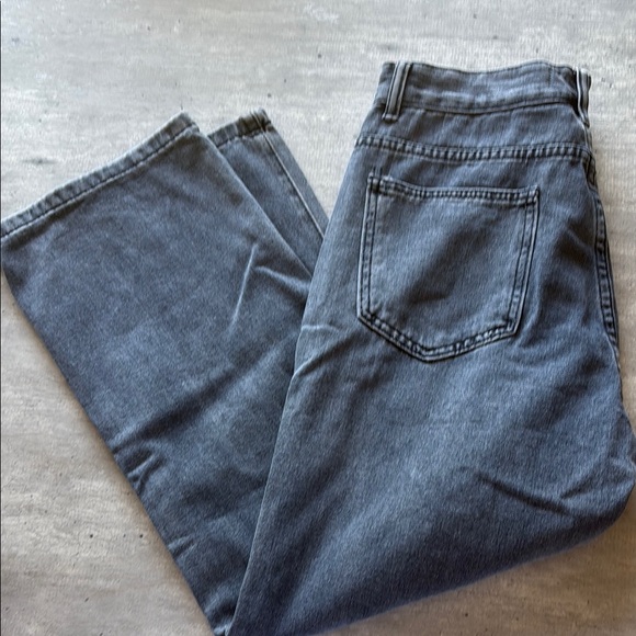 Real Takai RT NO. 5143 WIDE STRAIGHT JEANS - Washed Gray - Picture 4 of 5